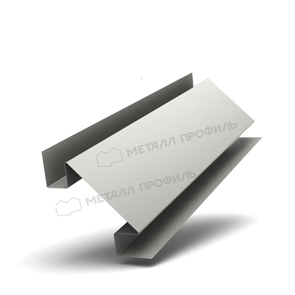 Планка угла внутреннего сложного 75х3000 (ПЭ-01-9002-0.5) ― заказать недорого в интернет-магазине Компании Металл Профиль.